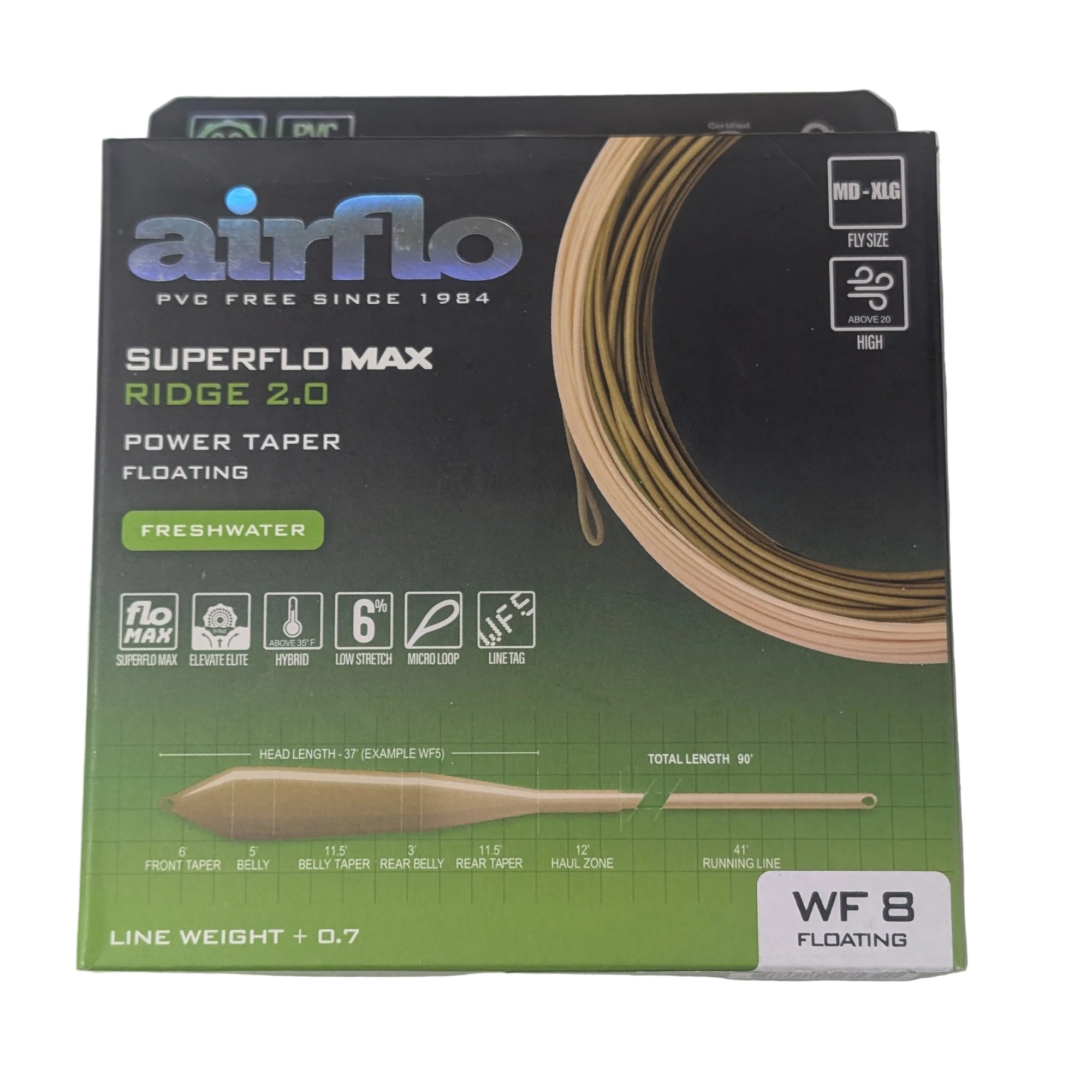Airflo Superflo MAX Ridge 2.0 Power Taper Floating Australia NZ