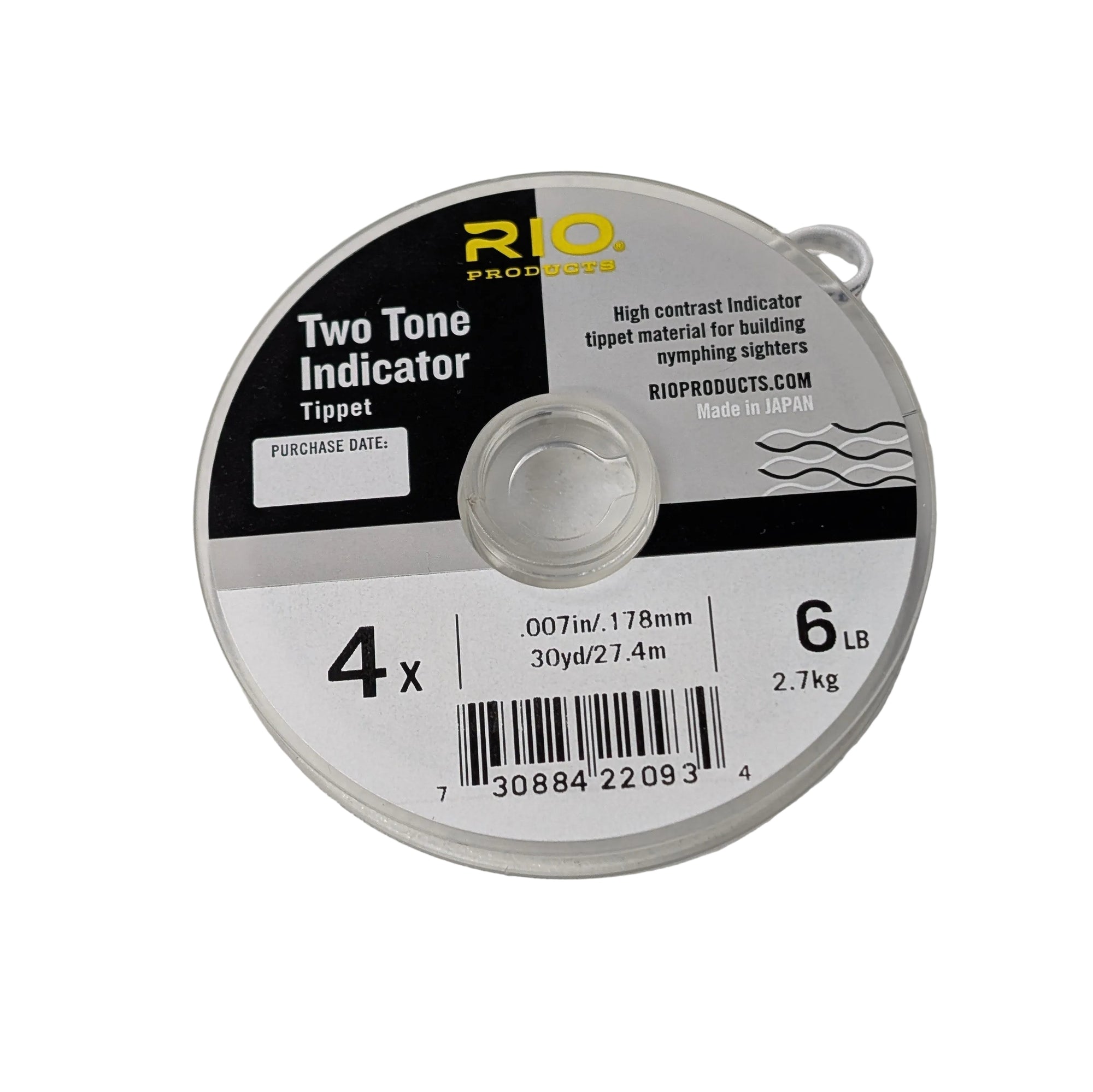 Rio Two Tone Indicator Tippet Black and White Australia NZ
