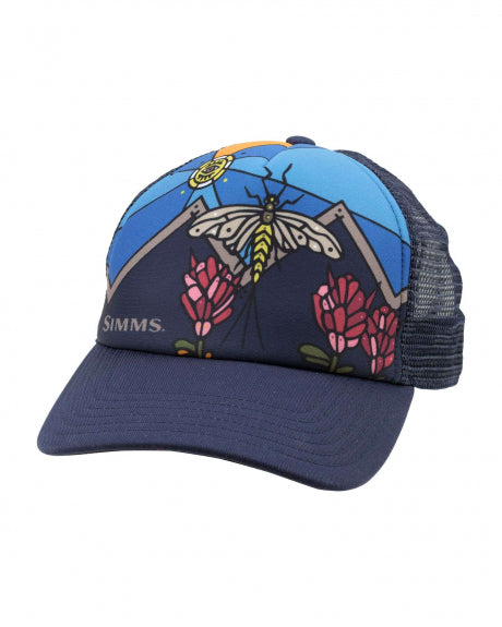 Simms Small Fit Mayfly Trucker Cap - Admiral Blue