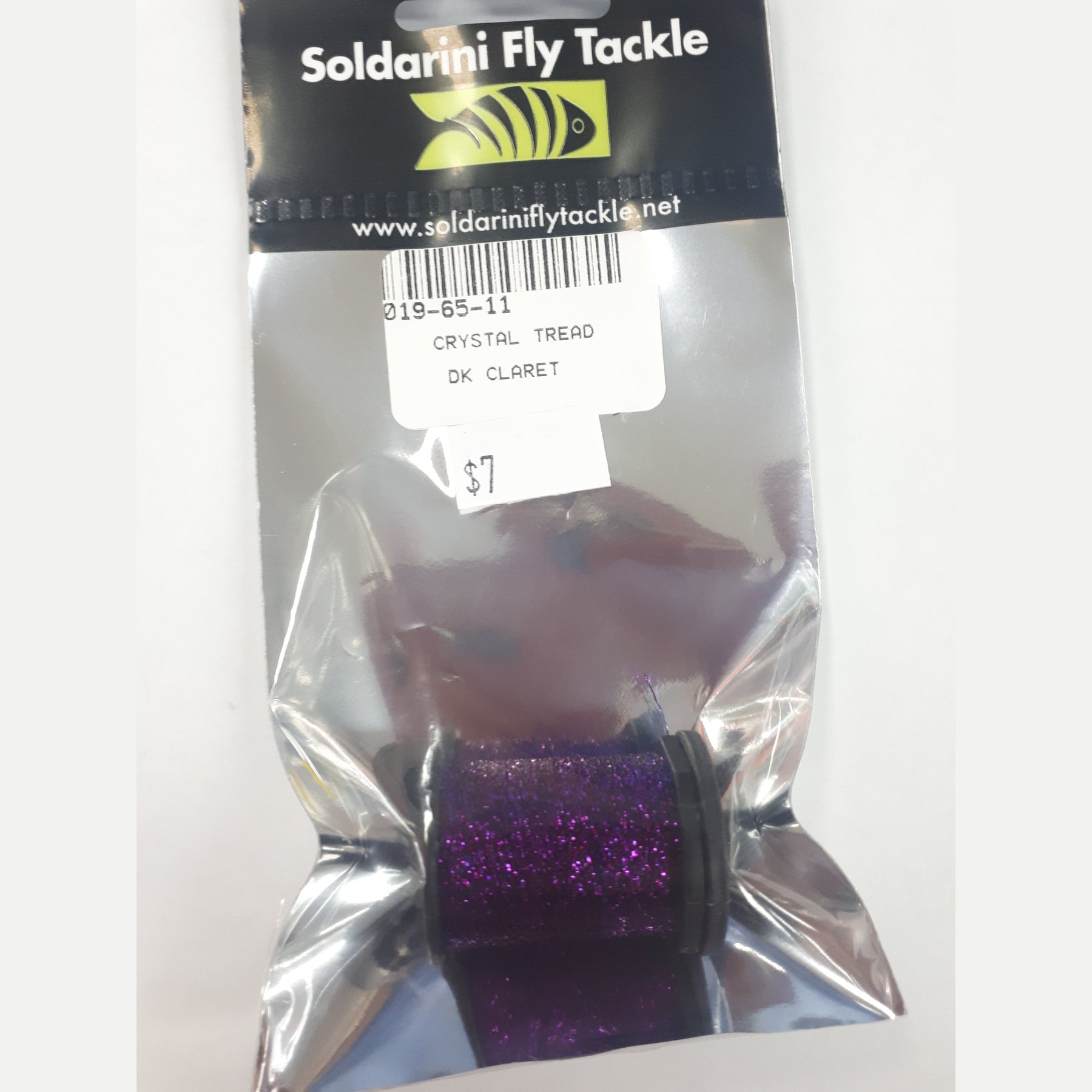 Dark Claret Crystal Thread, Soldarini, Tasmania Australia