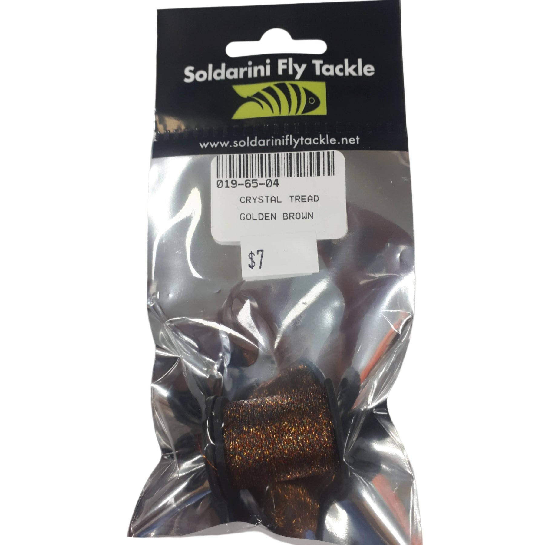 Golden Brown Crystal Thread, Soldarini, Tasmania Australia