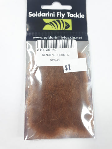 Genuine Hare's Dubbing Brown, Soldarini, Tasmania, Australia