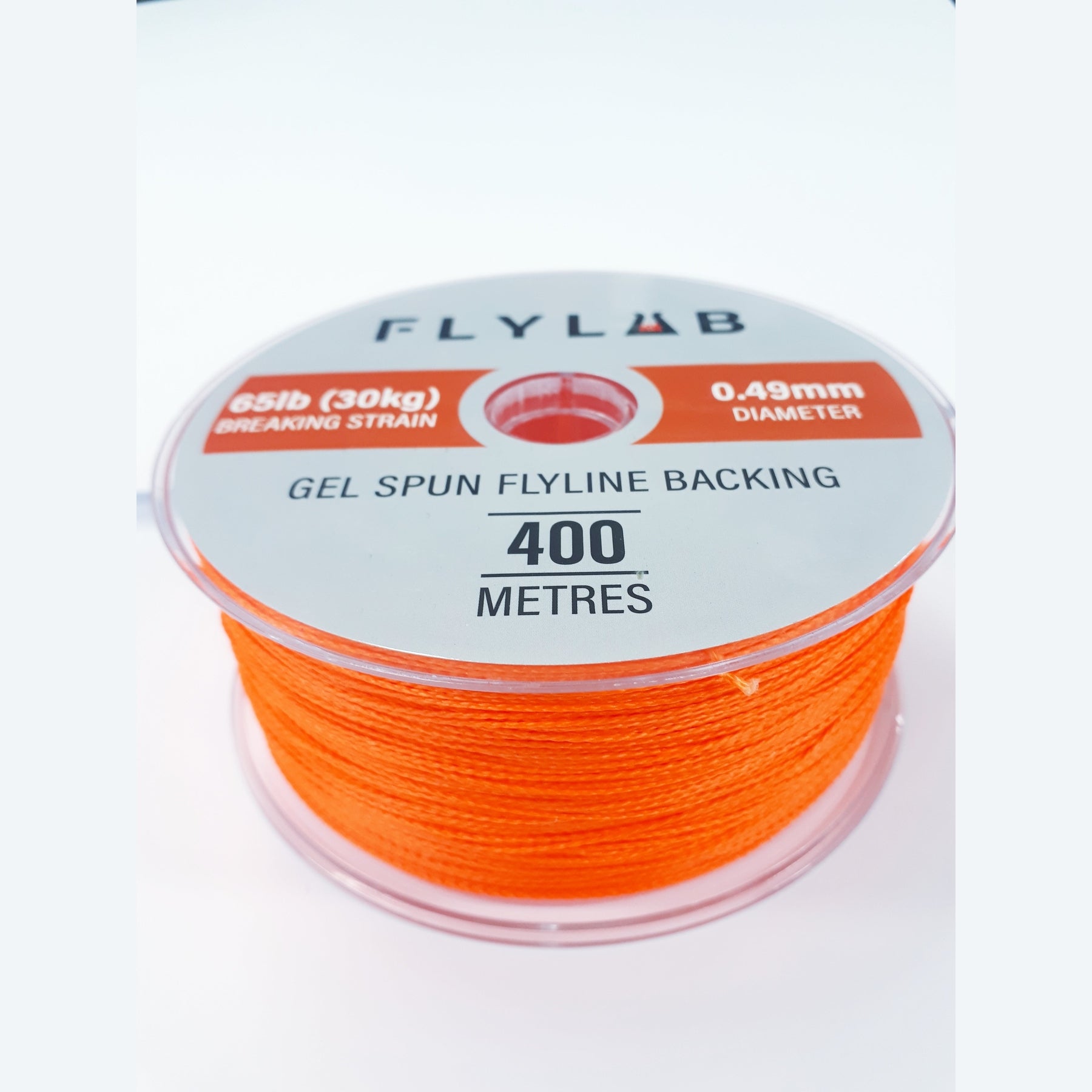 FLYLAB Gel Spun Backing 400m Burnt Orange, Australia, NZ