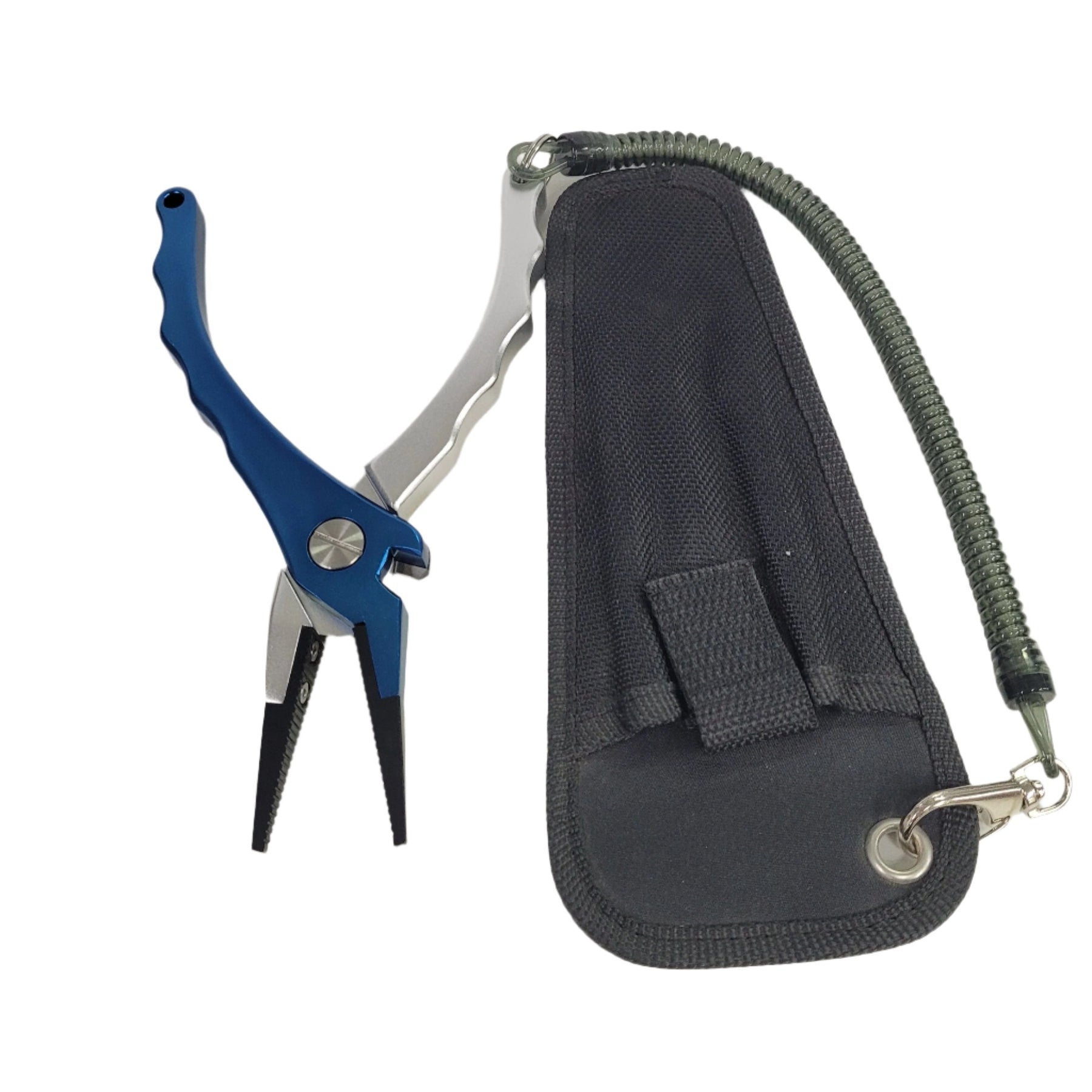 Aluminum Saltwater Fishing Pliers - Blue/Grey. Australia. NZ 