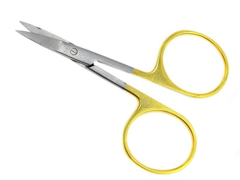 Scissors AH018 Gold loop Straight 90mm. - Halford Australia