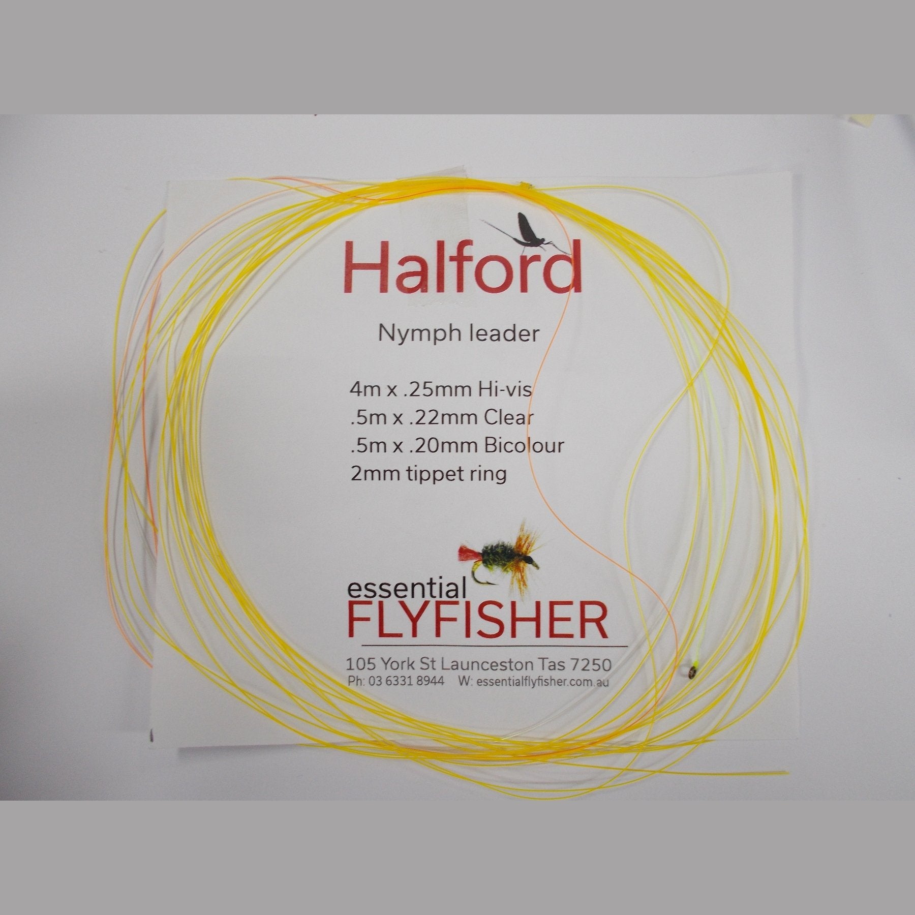 Halford  Nymph Leader- Martin Droz Design Australia 