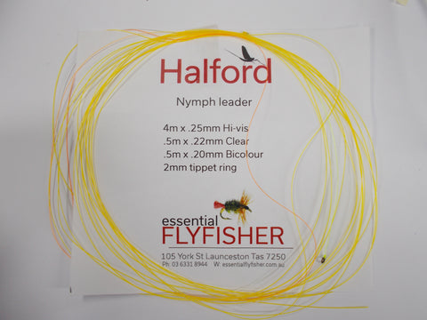 Halford  Nymph Leader- Martin Droz Design Australia 