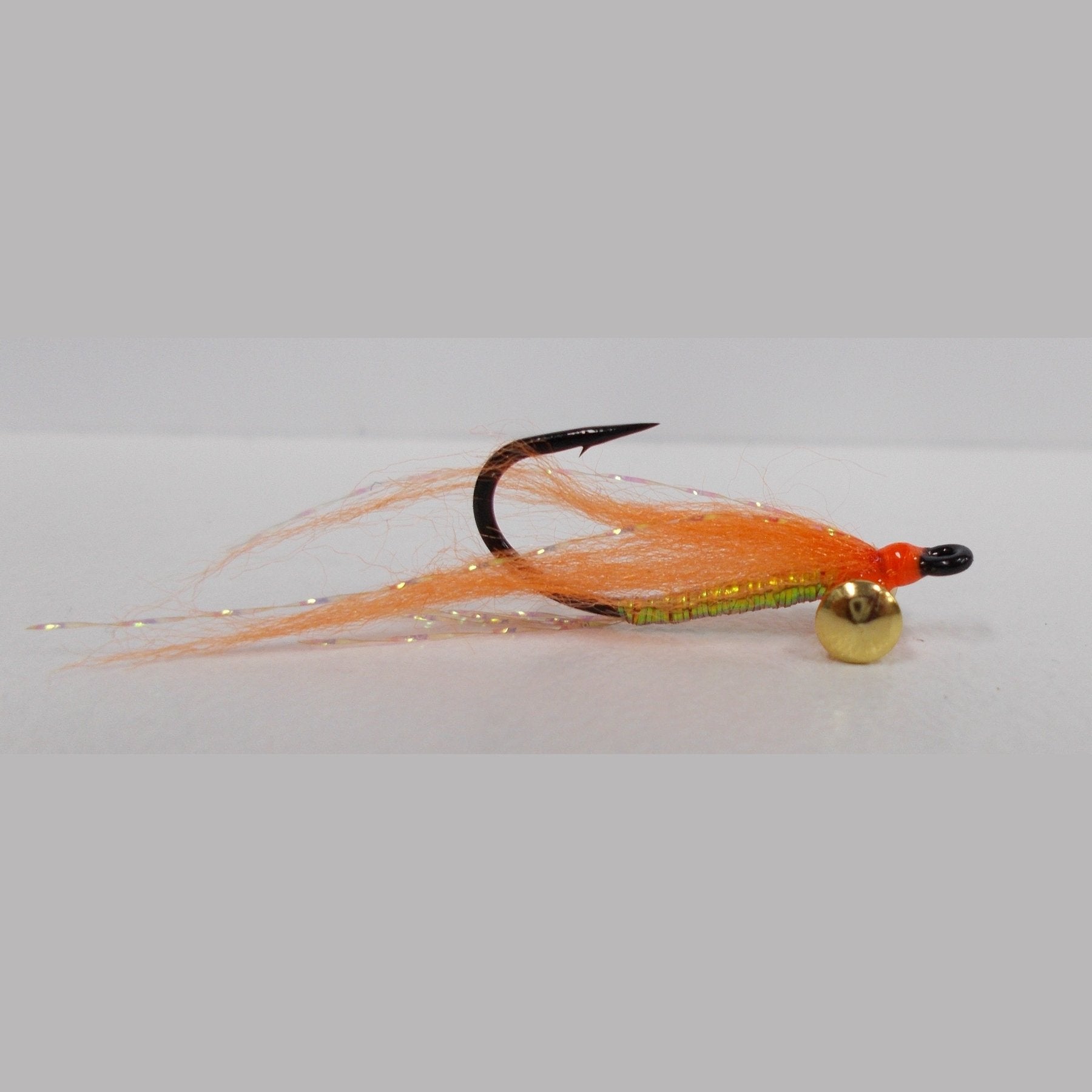 Orange Crazy Charlie Bonefish/Triggerfish/Christmas Island Flies Australia