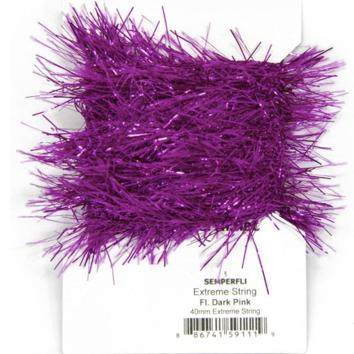 Extreme String - Semperfli Dk. Pink, Flyfishing, Fly tying, Australia, Nz