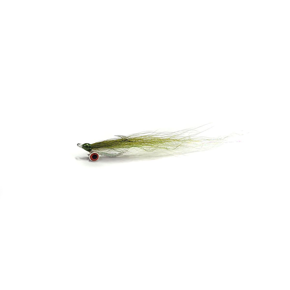 Fulling Mill Salty Clouser - Olive, Saltwater Fly Fishing Australia, New Zealand 