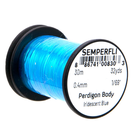 Perdigon Body Iridescent Blue - SEMPERFLI, Fly Fishing Australia New Zealand  