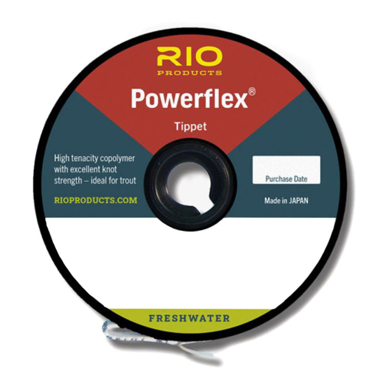 RIO Powerflex Tippet (New Spool) Fly Fishing Australia, New Zealand