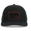 Simms Wader Maker Mid Crown Trucker Cap - Black, Fly Fishing Australia, New Zealand.