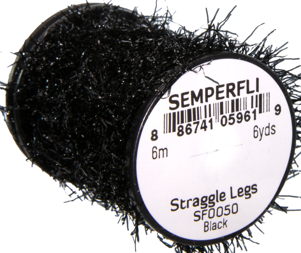 Straggle Legs Black - Semperfli, Australia, NZ