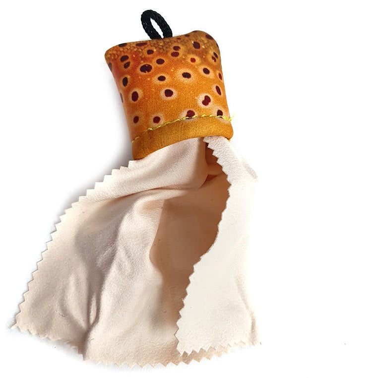 Sunglasses microfibre cleaner - and fly drier