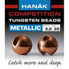 Hanak Competition Tungsten Bead Metallic Slotted Brown Tasmania Australia