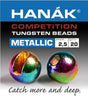 Hanak Competition Tungsten Bead Metallic Slotted Rainbow Tasmania Australia