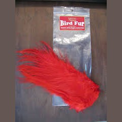 Whiting Bird Fur Mini Dyed Red Australia 