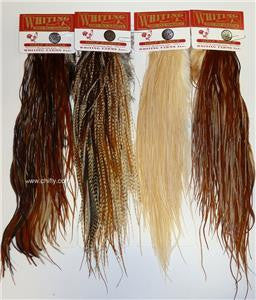 Whiting Dry Fly Rooster 1/2 Saddle Bronze Grade Australia 