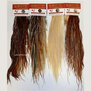 Whiting Dry Fly Rooster 1/2 Saddle Bronze Grade Australia 